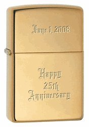 Engraved Zippo Style Lighter